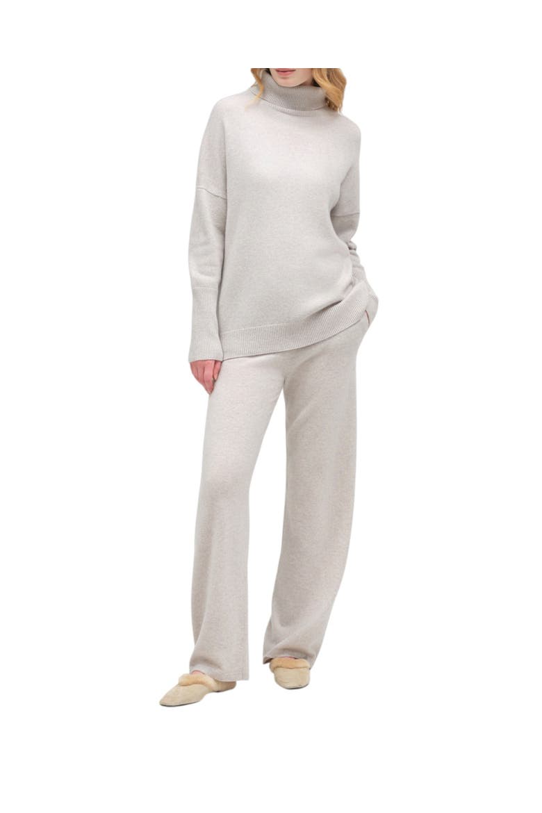 Pure Cashmere Rollneck Sweater, Main, color, Chinchilla