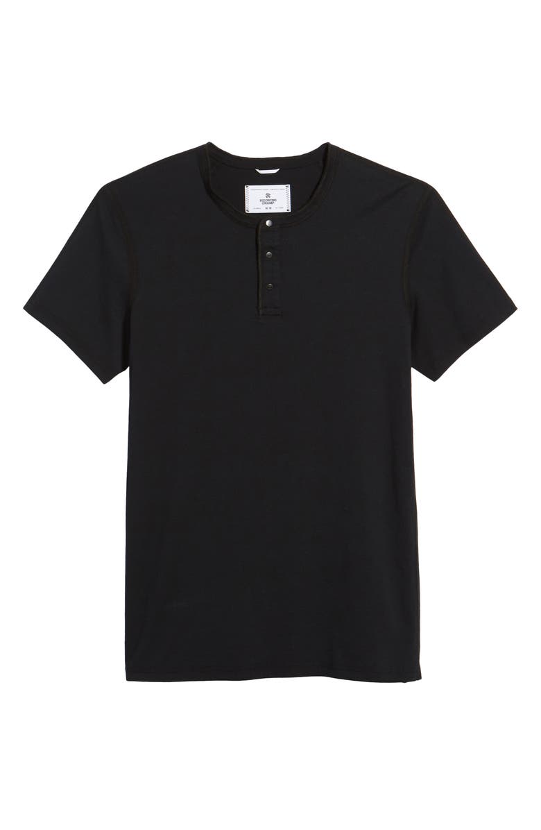 Reigning Champ Lightweight Jersey Henley, Alternate, color, 
