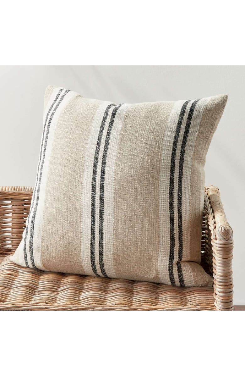 Napa Home & Garden Theo Pillow 24", Alternate, color, Beige