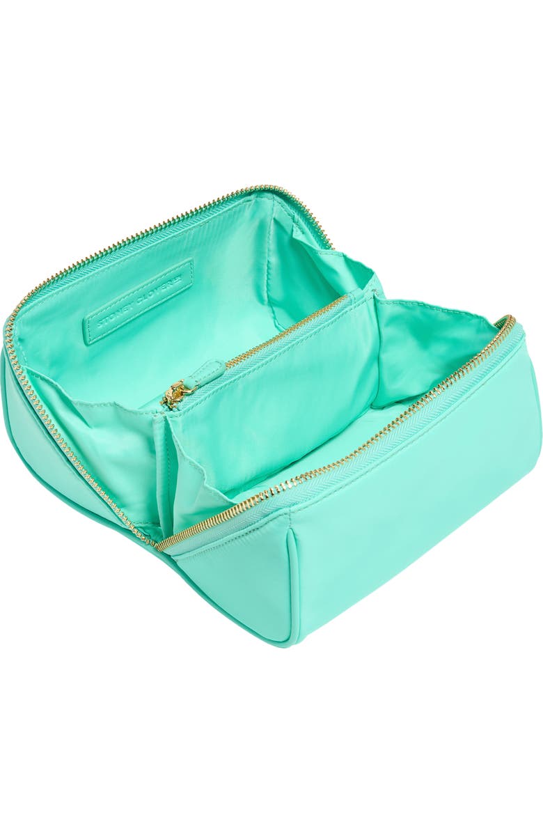 Stoney Clover Lane Lay Flat Pouch, Alternate, color, Lagoon