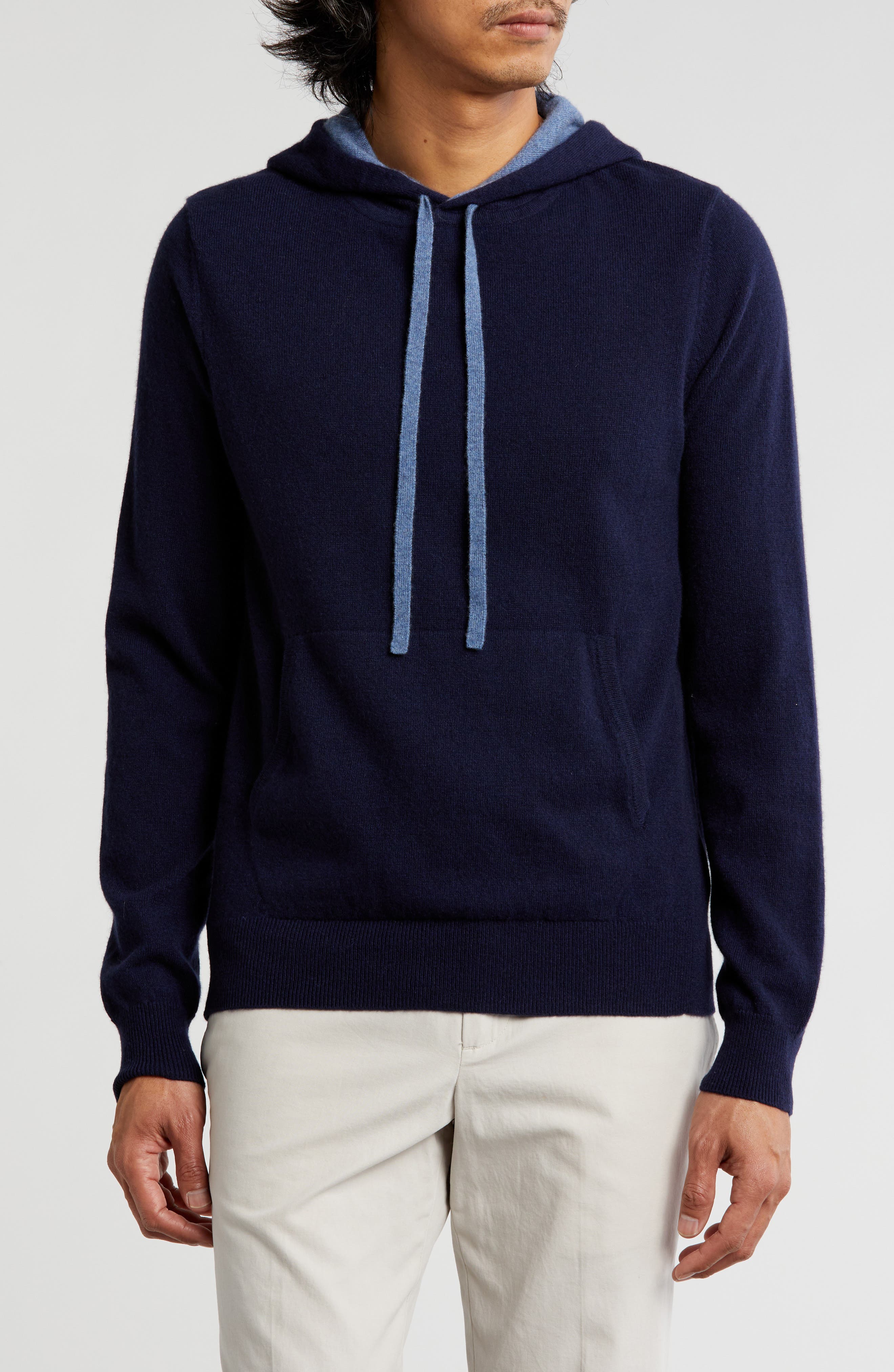Relaxed Cashmere Hooded Sweater - image 5