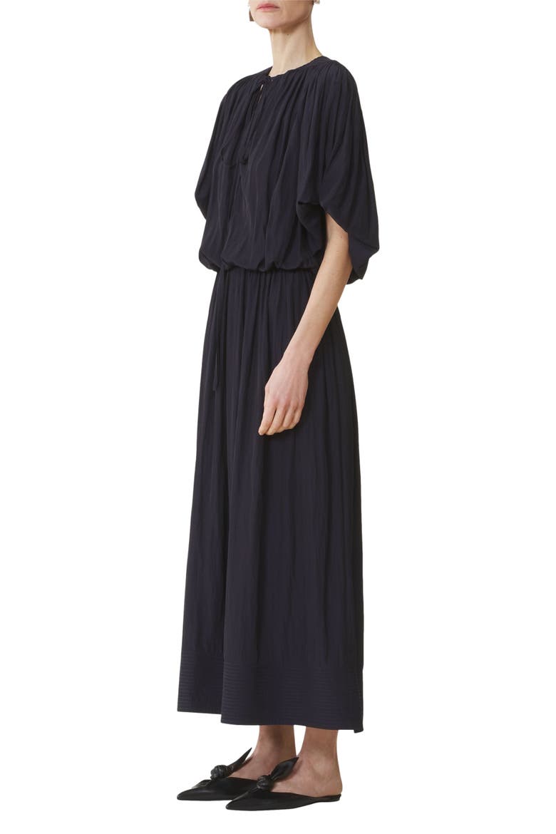 Midi Dress In Charmeuse, Alternate, color, Montana