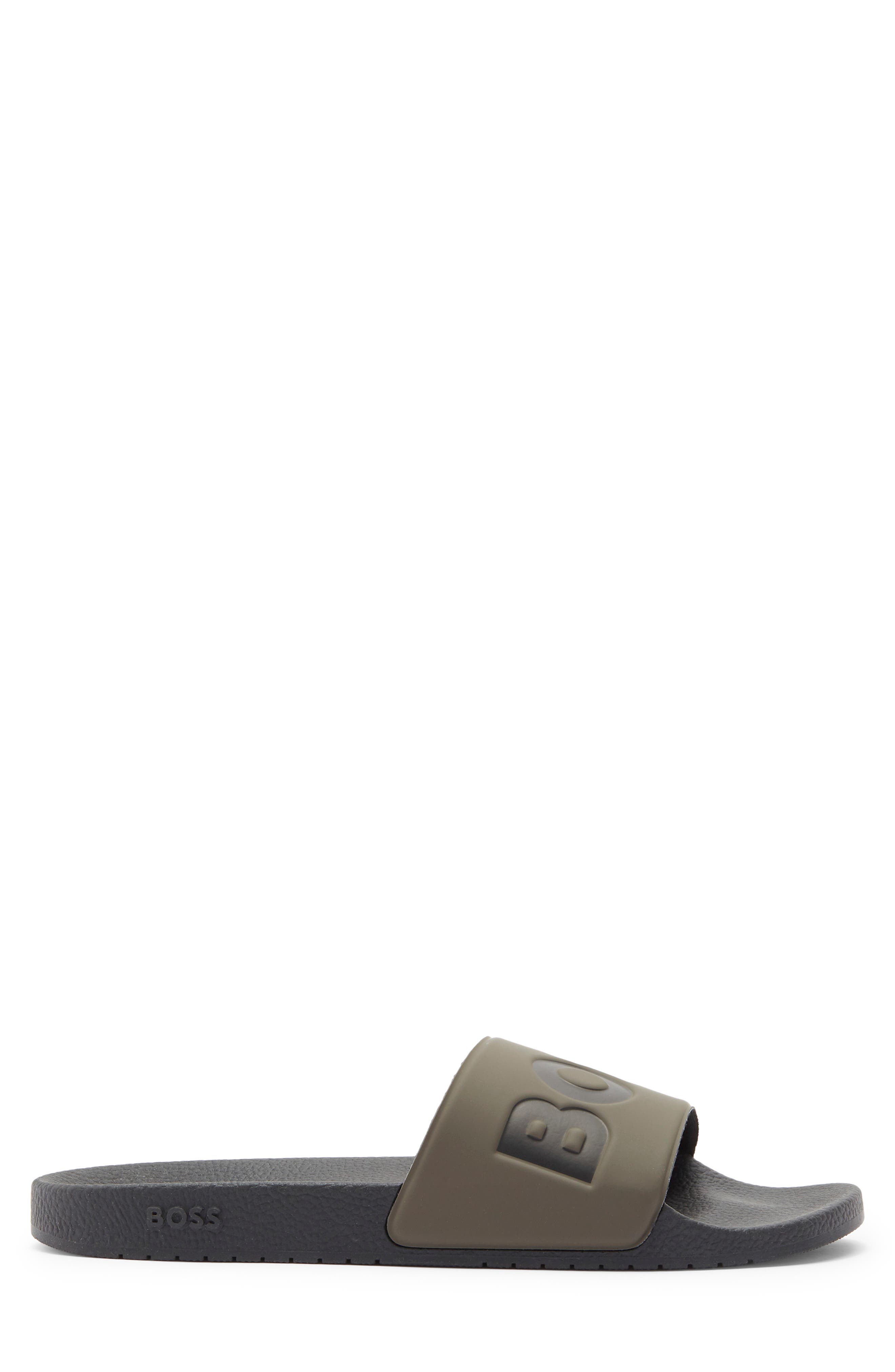 Aryeh Slide Sandal, Alternate, color, OPEN GRN