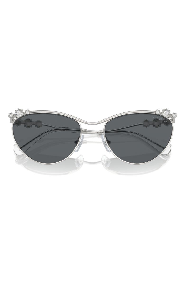 Swarovski 58mm Cat Eye Sunglasses, Alternate, color, 