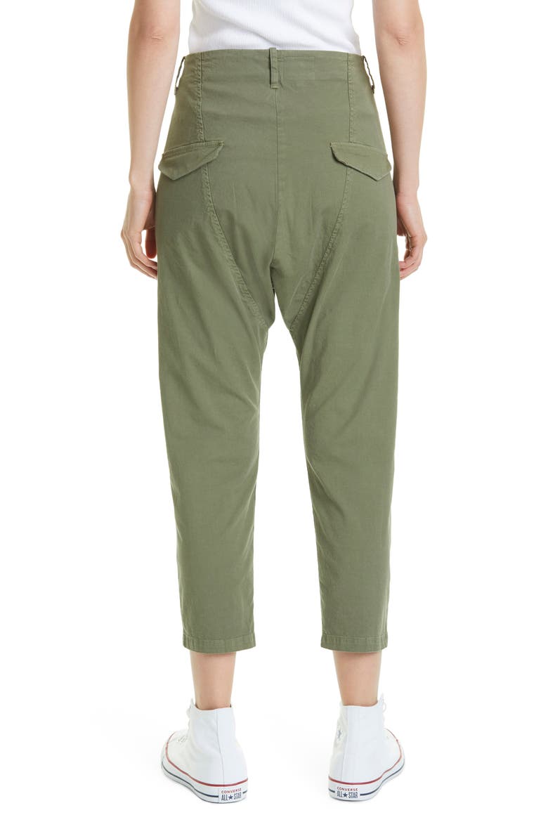 Paris Pants, Alternate, color, OLIVE GREEN