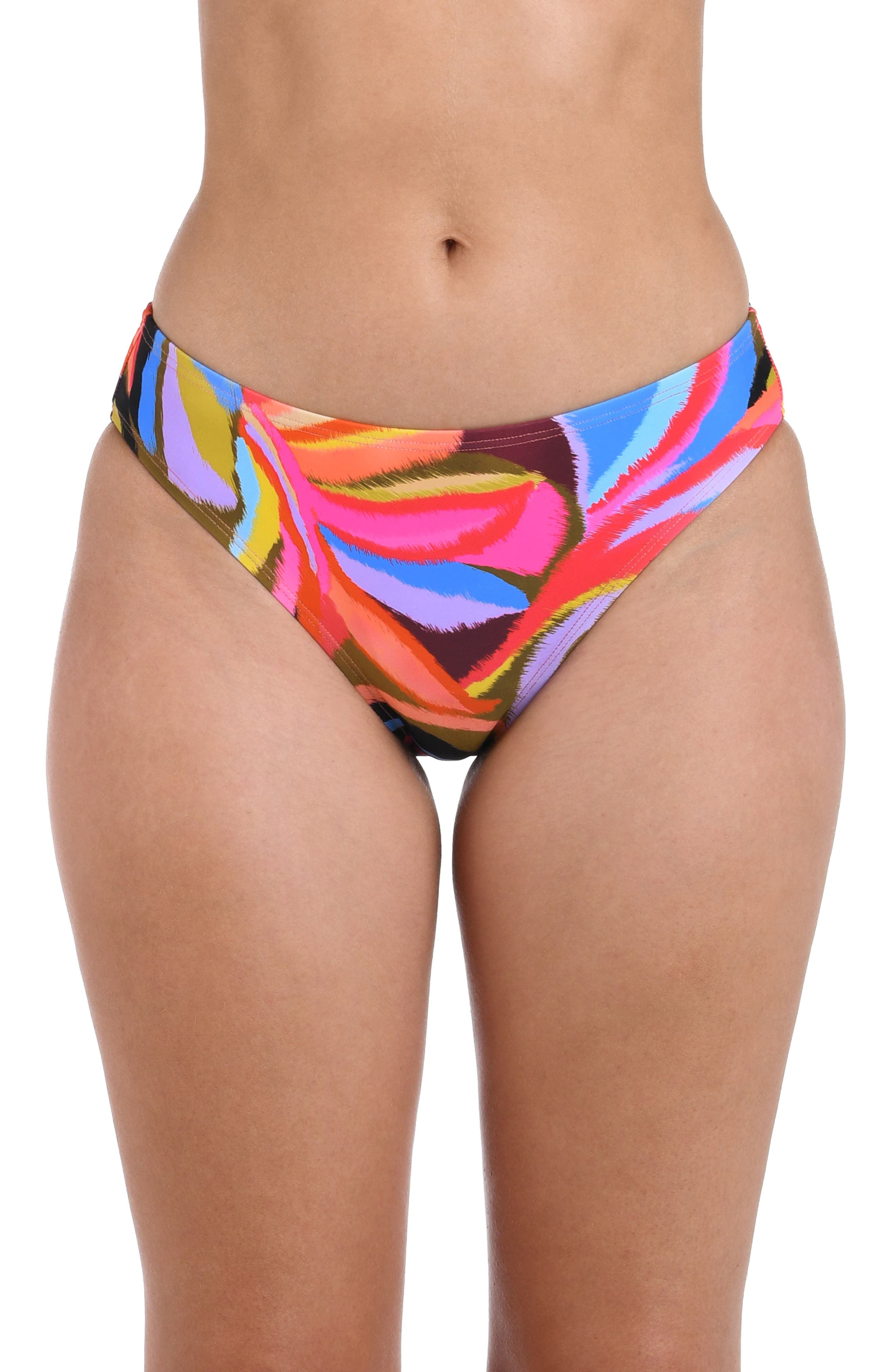 La Blanca Tropic Waves Hipster Bikini Bottoms