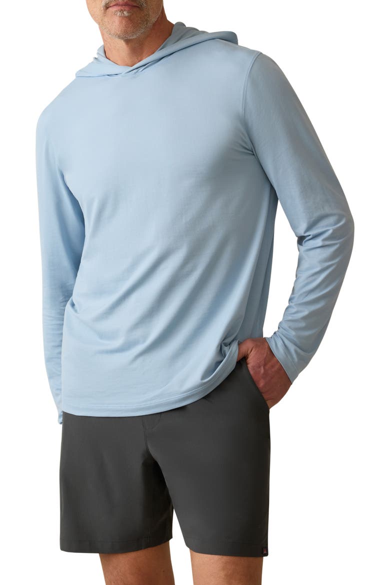Shorelite UPF Water Repellent Hoodie, Main, color, BLUE BREEZE