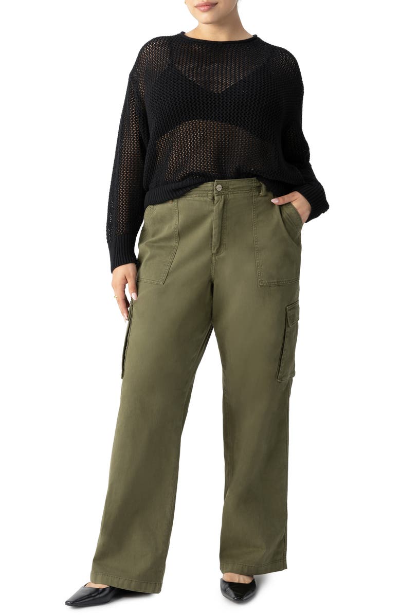 Sanctuary Open Stitch Sweater, Alternate, color, 