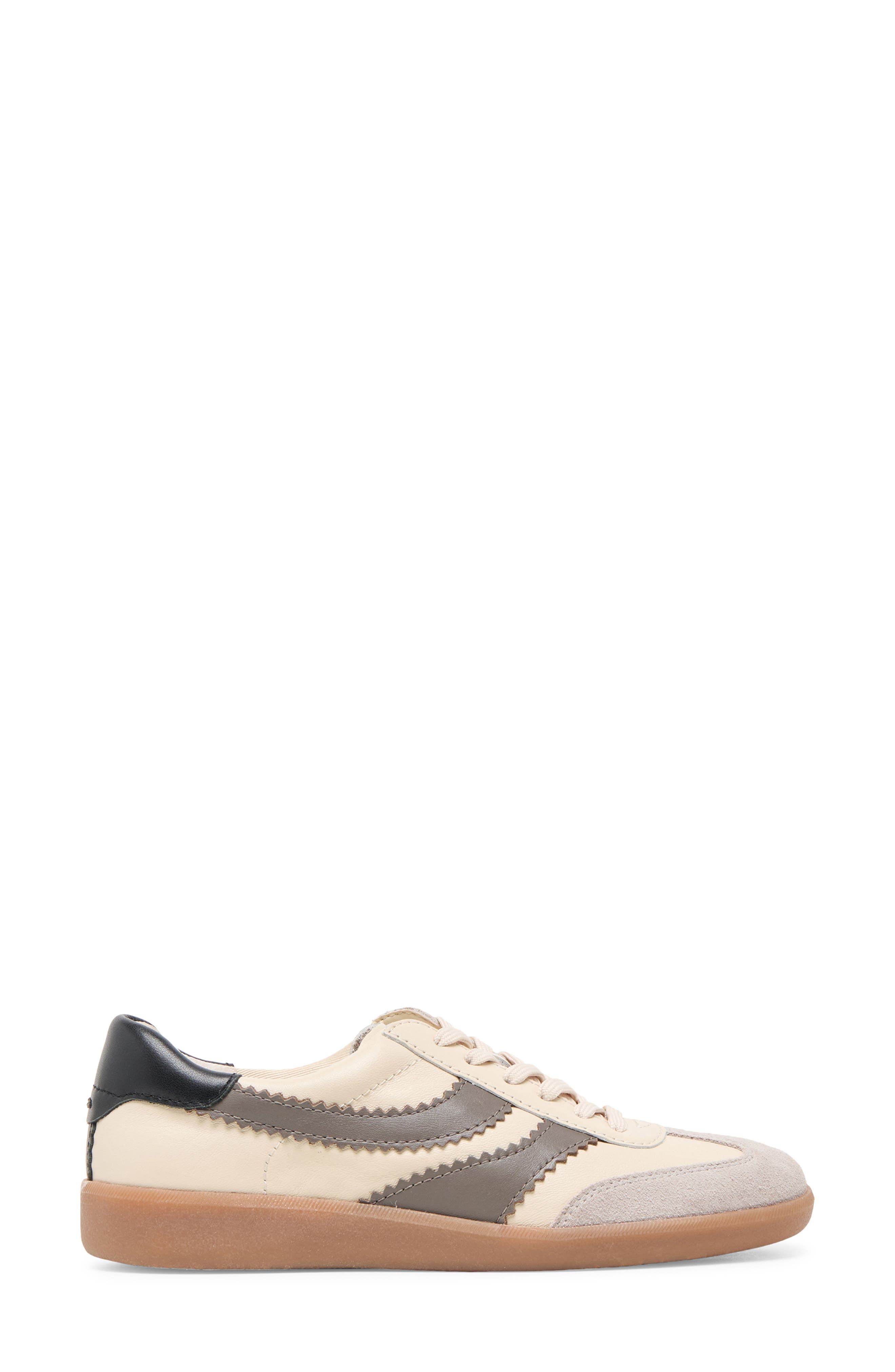 Dolce Vita Merit Sneaker, Alternate, color, White/Grey Leather