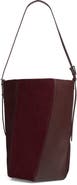 Proenza Schouler Hex Leather and Haircalf Bucket Bag