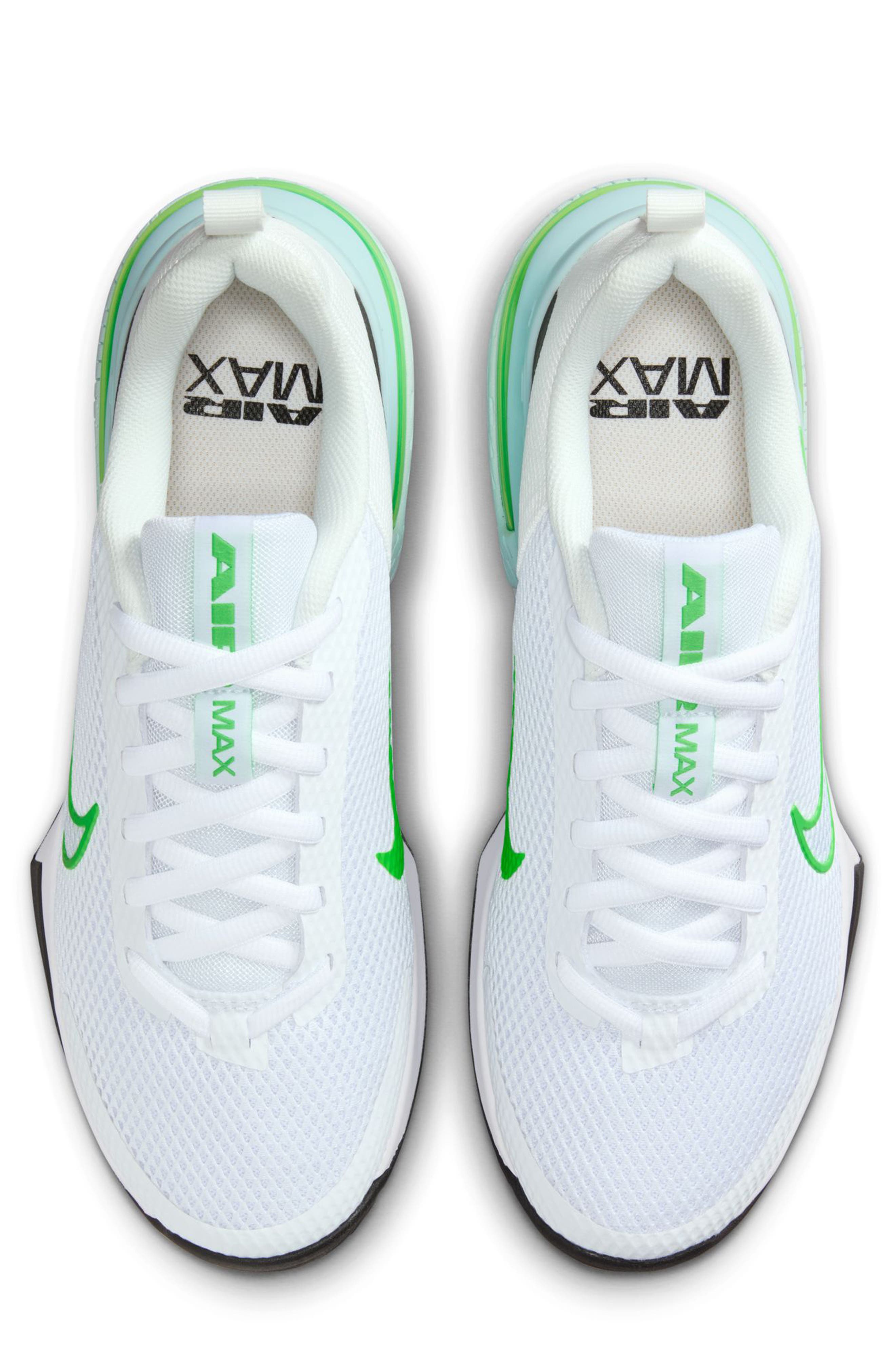 Nike Air Max Alpha Trainer 6 Training Shoe, Alternate, color, White/ Green Streak