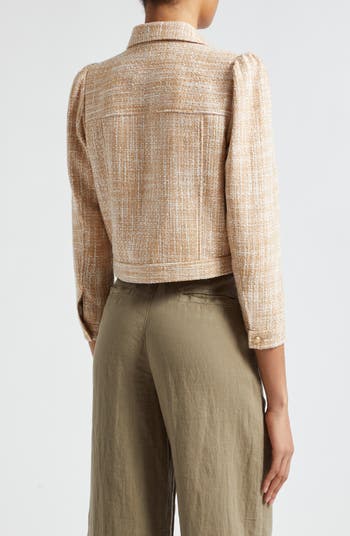 Kasey Tweed Crop Jacket