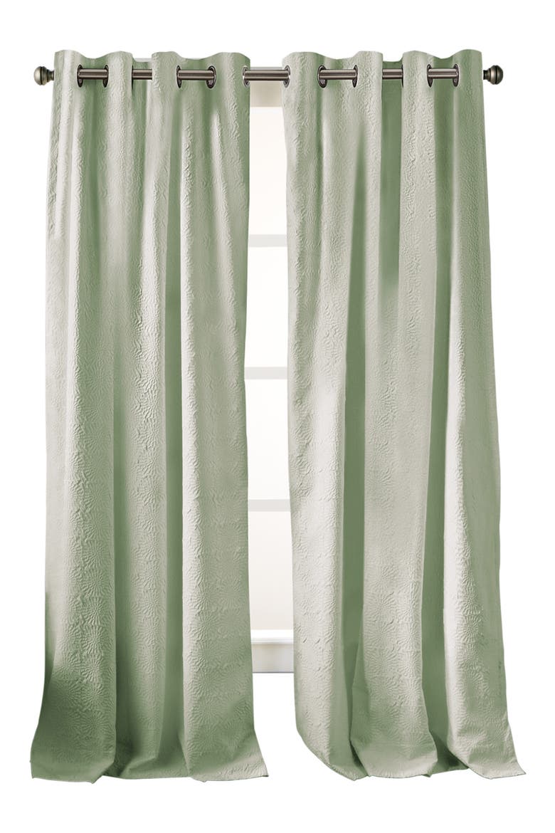 Chrysanthemum Floral Grommet Curtains video