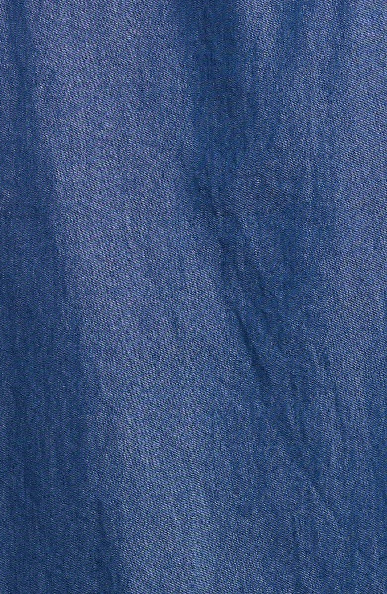 Robert Barakett Grantley Long Sleeve Denim Button-Up Shirt, Alternate, color, Navy