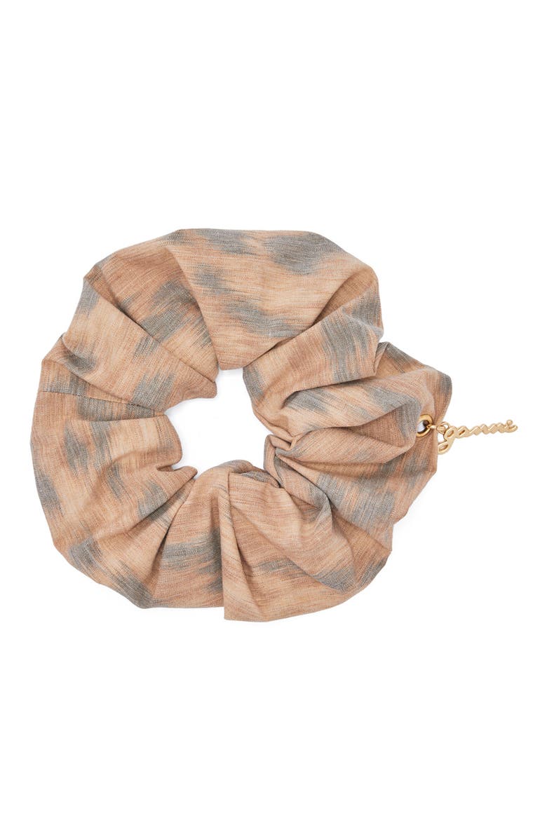 Ikat Scrunchie, Alternate, color, BURRO