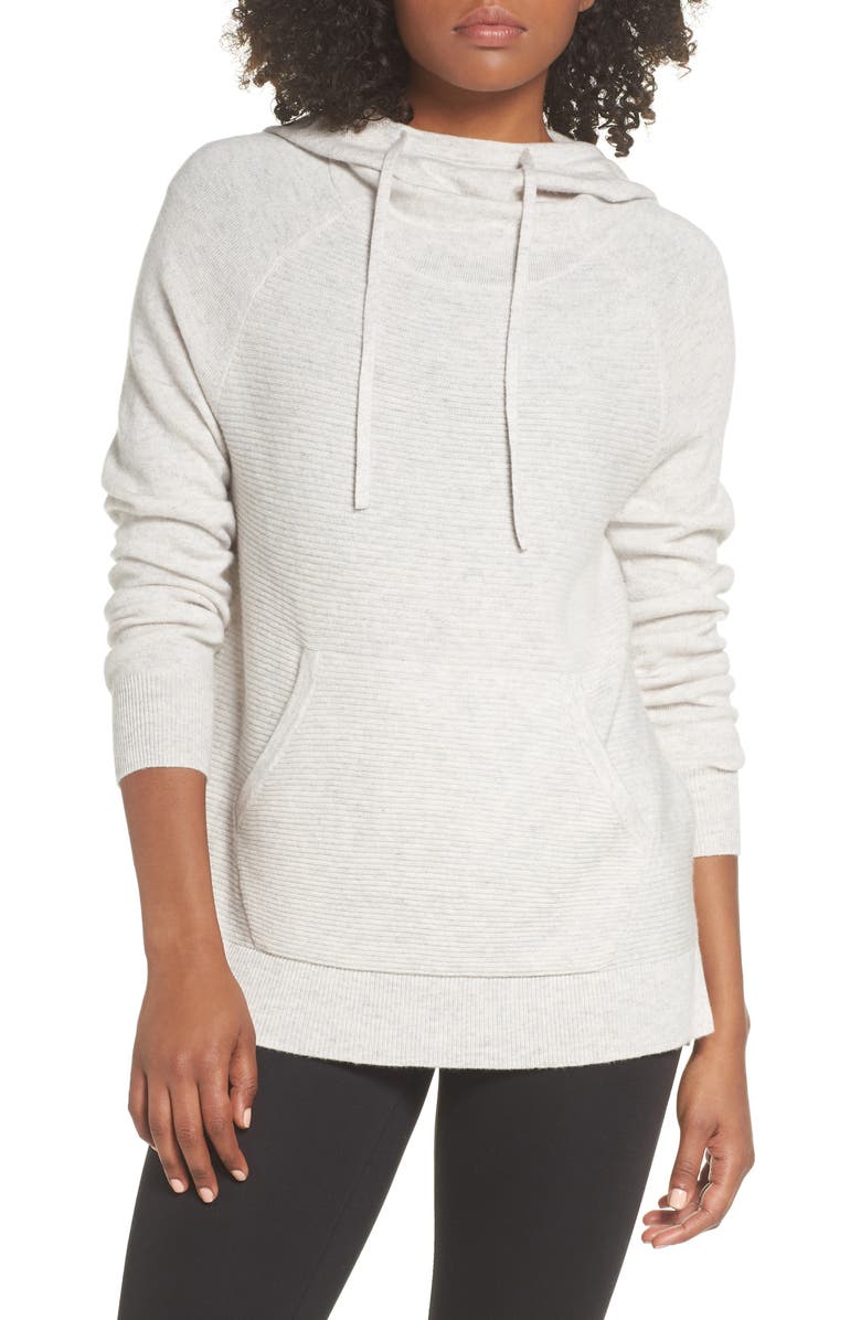 Zella Cashmere and Wool Hoodie, Main, color, 