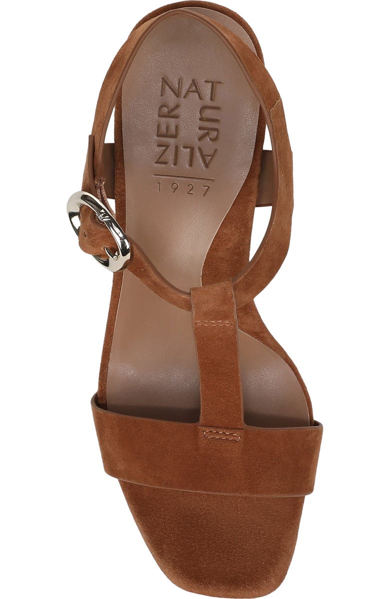 Naturalizer Jordis Slingback Platform Sandal, Alternate, color, Walnut Wake