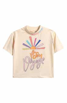 Vintage Havana Kids' Bon Voyage Stitch Boxy Graphic T-Shirt