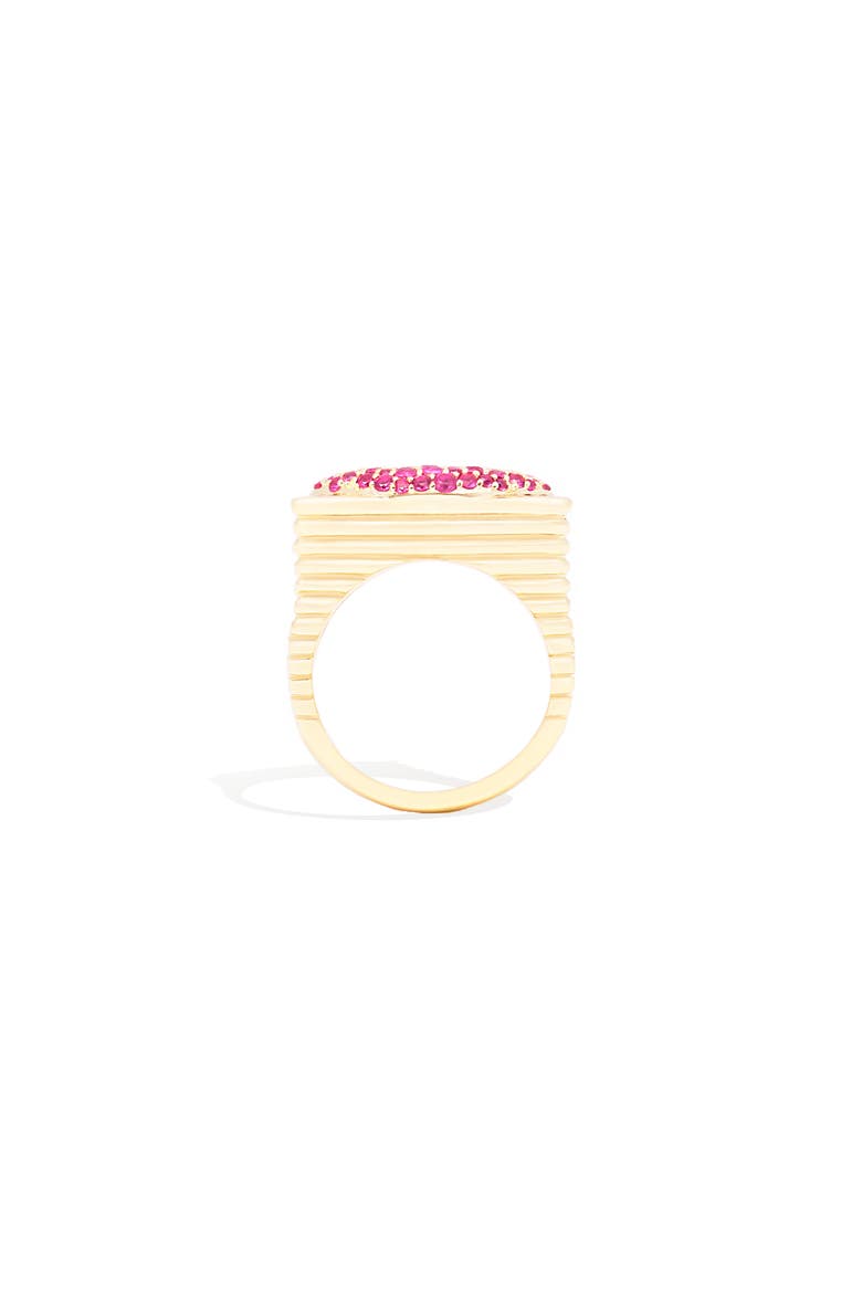 Juju Lips Ring, Alternate, color, Gold