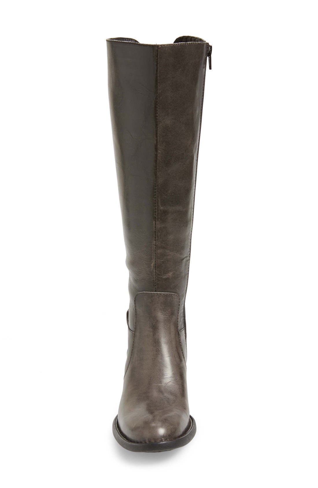 'Helen' Boot, Alternate, color, GREY LEATHER