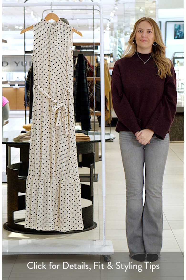Polka Dot Sleeveless Gown video