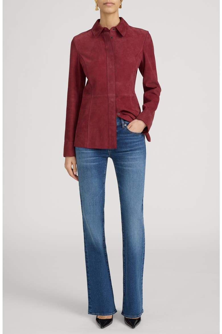 The Rodeo Flare Leg Jeans, Alternate, color, DAYLILY