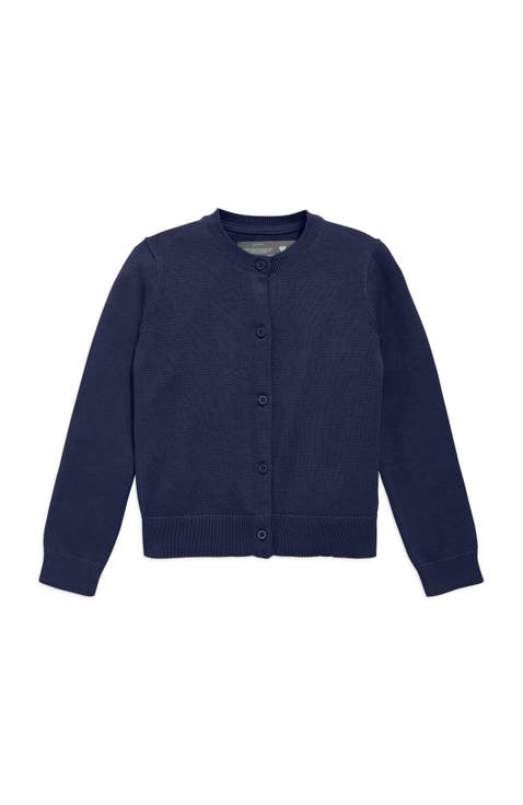 Kids Cotton Cardigan (Toddler, Little Kid, & Big Kid)