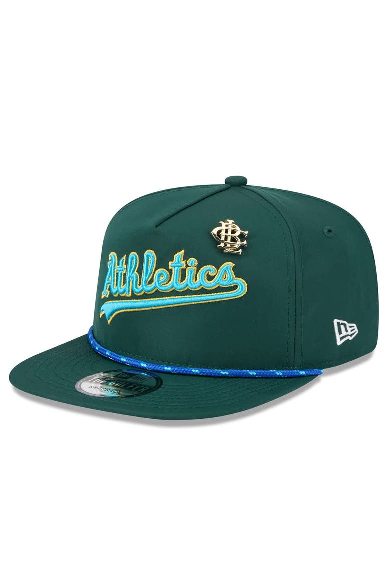 Men's New Era  Green Athletics 2025 Big League Chew Golfer Snapback Hat, Main, color, Green