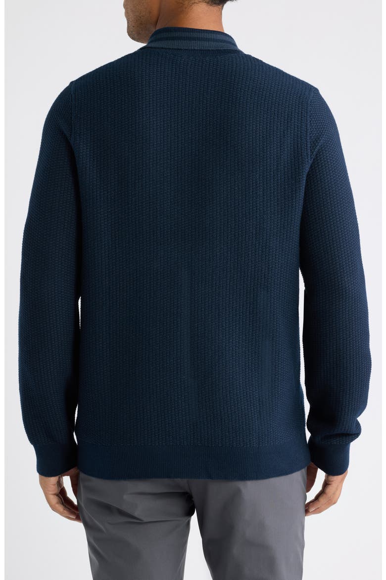 Back Nine Knit Polo, Alternate, color, TRUE NAVY