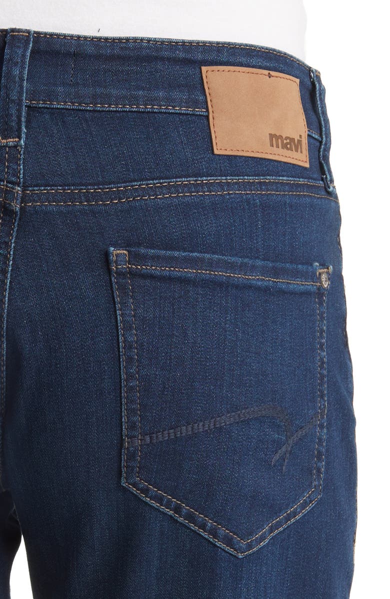 Mavi Jeans Matt Relaxed Straight Fit Jeans, Alternate, color, Shaded Williamsburg