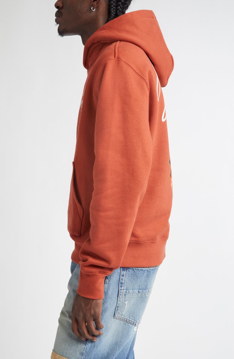 AMIRI Hollywood Graphic Cotton Hoodie, Alternate, color, 
