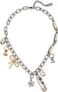 Marc Jacobs Grunge Glam Charm Necklace