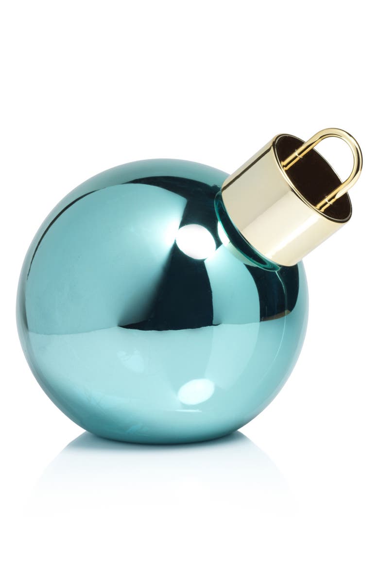 Zodax LED Lighted Oversized Tabletop Glass Ball Ornament, Main, color, Blue