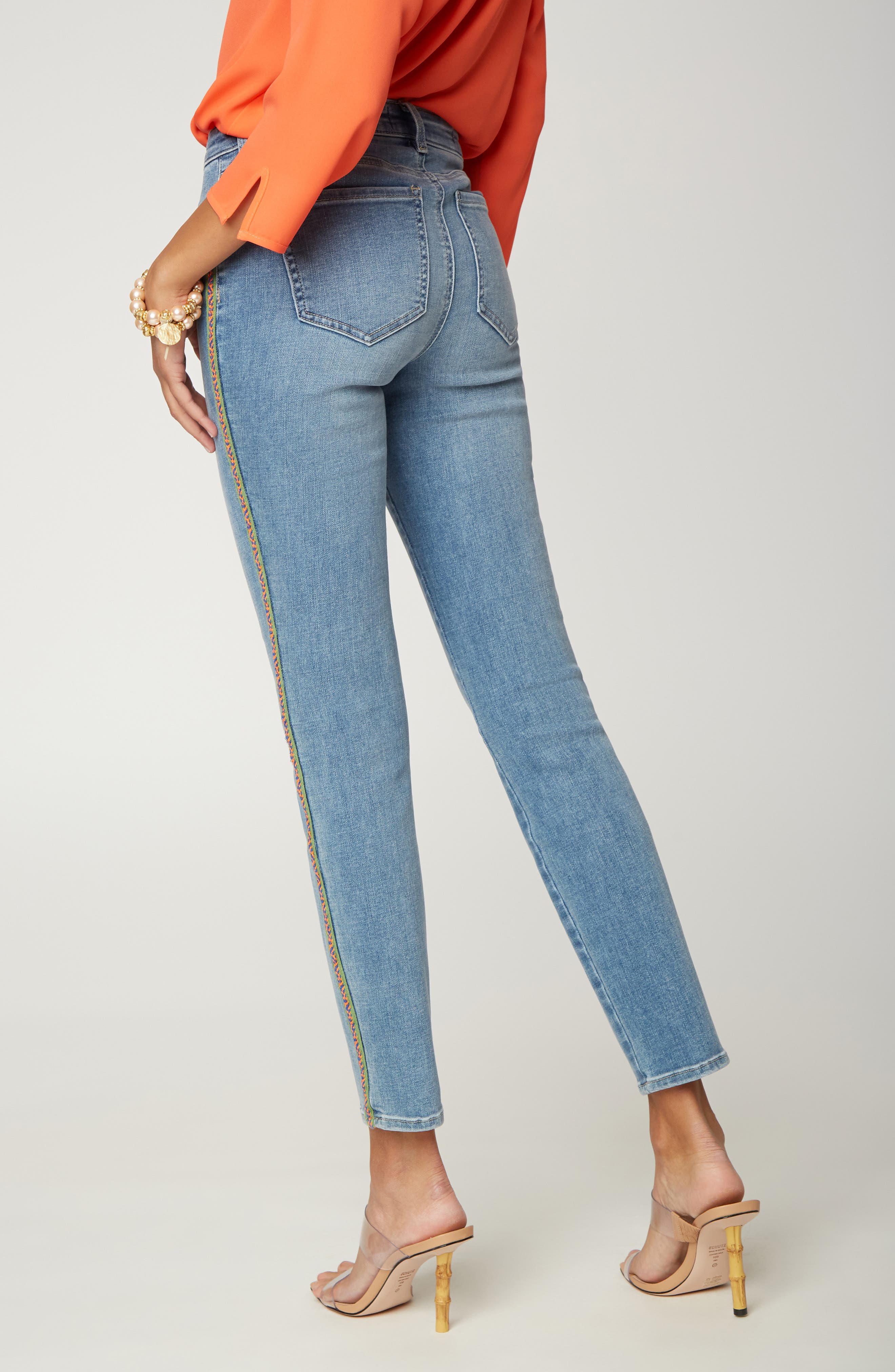 NYDJ Alina Pop Ankle Denim Leggings (Women) | Nordstromrack