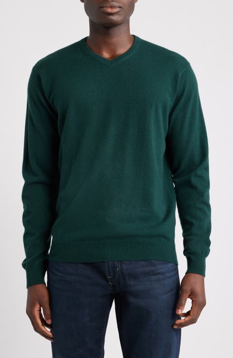 Crown Heritage Cashmere V-Neck Sweater
