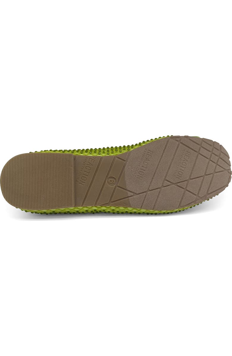 Reaction Kenneth Cole Elstree Mesh Ballet Flat, Alternate, color, Lime