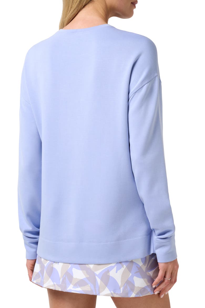 Skyloft Crewneck Sweatshirt, Alternate, color, SOFT BLUE