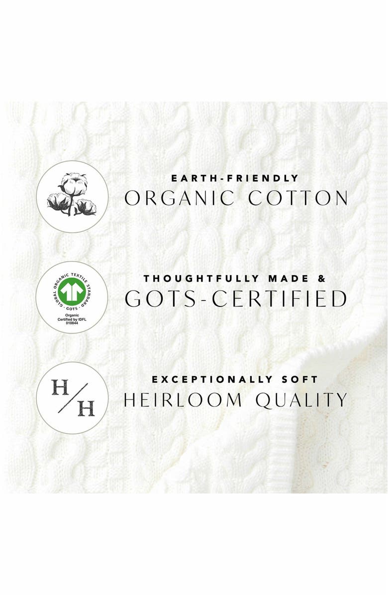 Hope & Henry Baby Girls' Organic Corduroy Ruffle Jumper, Infant, Alternate, color, 