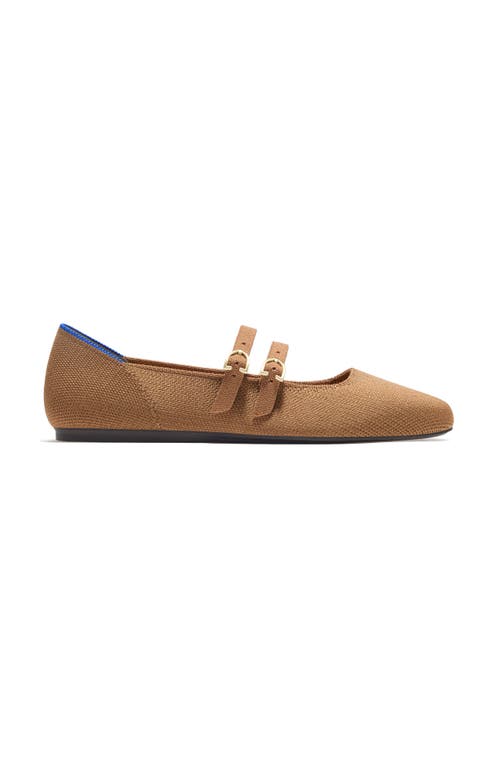 Rothys Rothy's The Double Buckle Mary Jane In Java Chip
