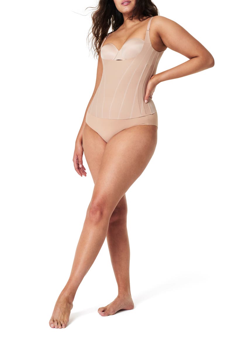 SPANXsculpt™ TotalContour Open Bust Camisole, Alternate, color, NATURAL BRONZE