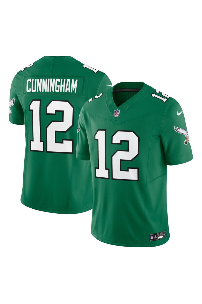 Men's Nike Randall Cunningham Kelly Green Philadelphia Eagles Alternate Vapor F.U.S.E. Limited Jersey, Main, color, Kelly Green