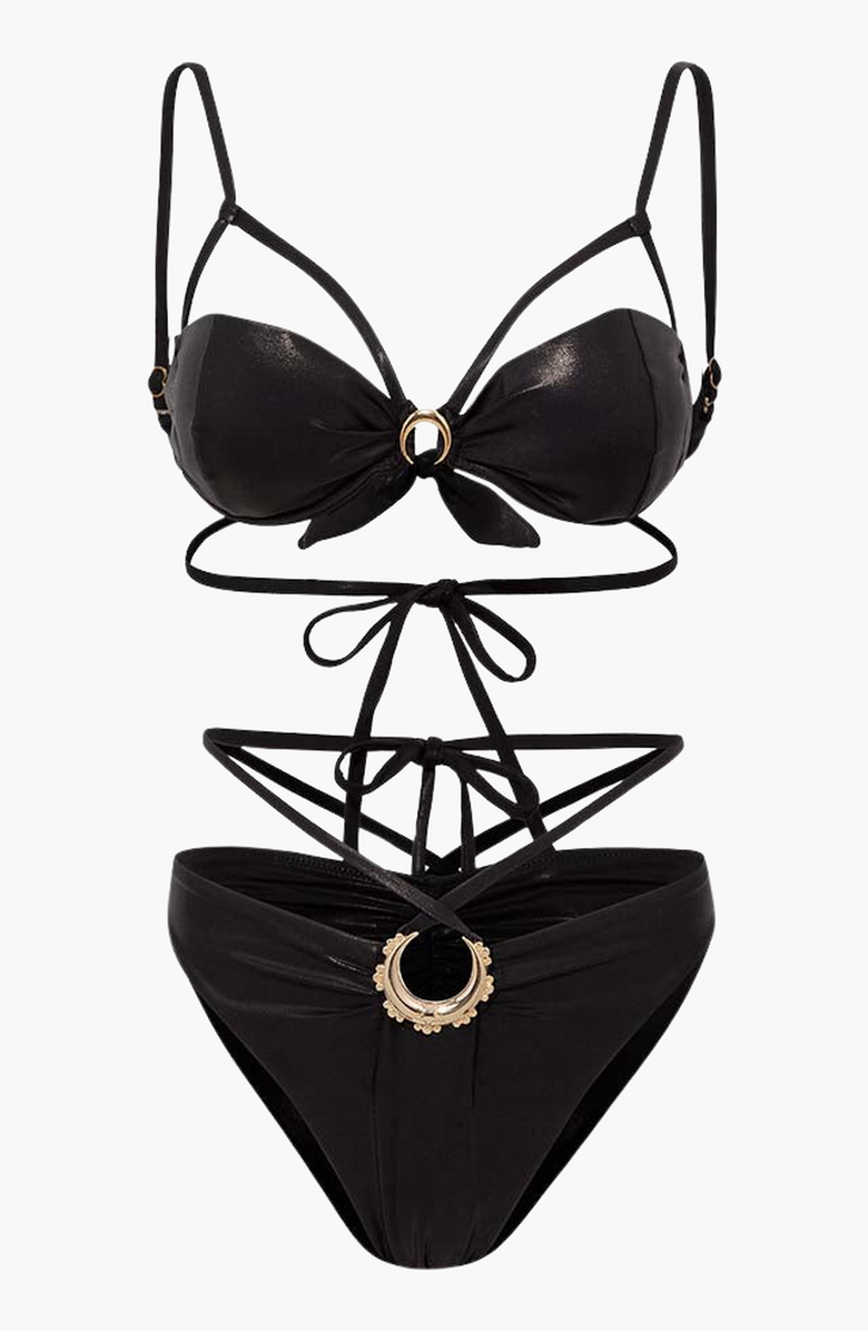 Luna B Night Bikini, Alternate, color, Black