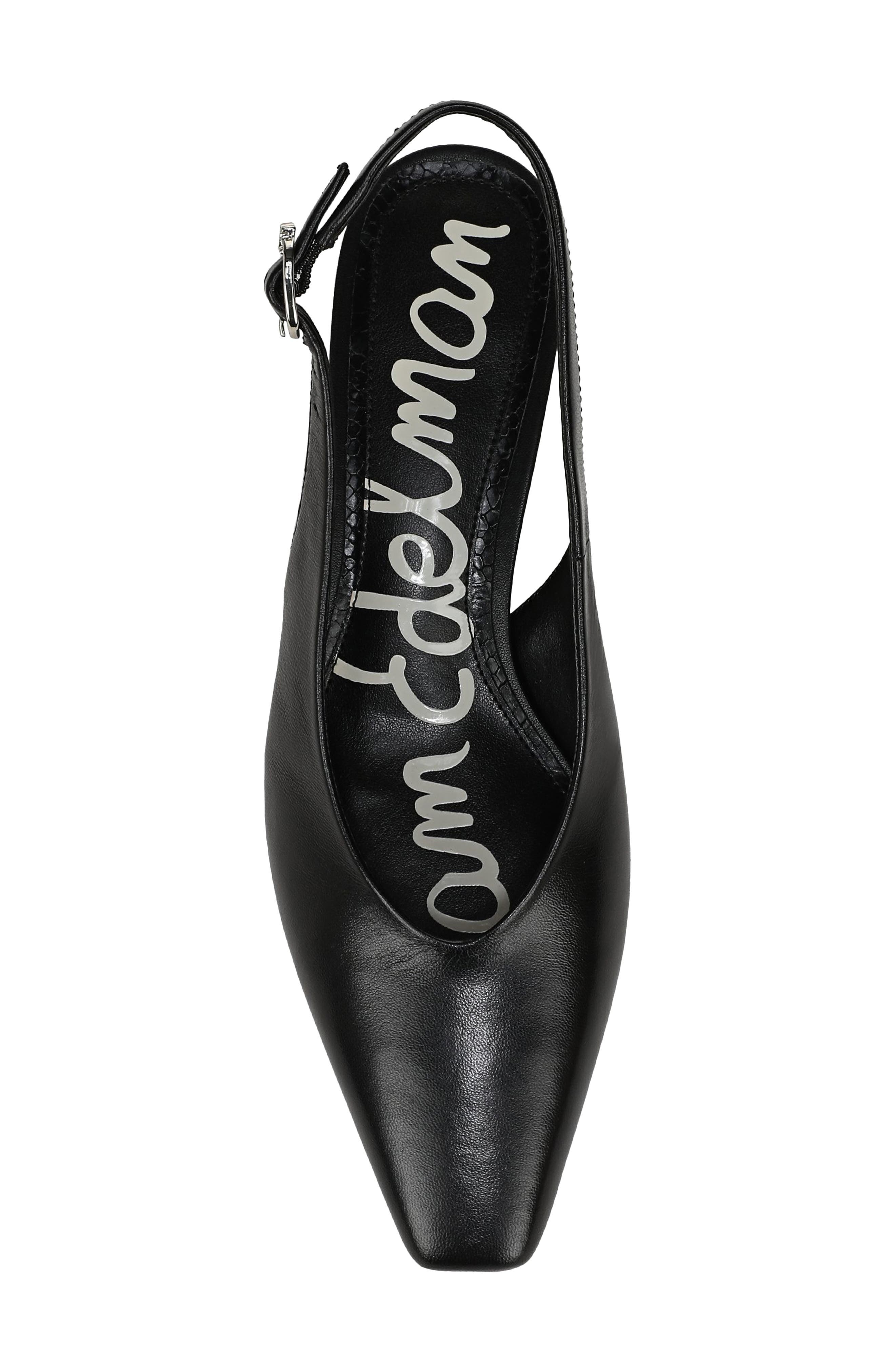 Sam Edelman Ronnie Slingback Pump, Alternate, color, Black