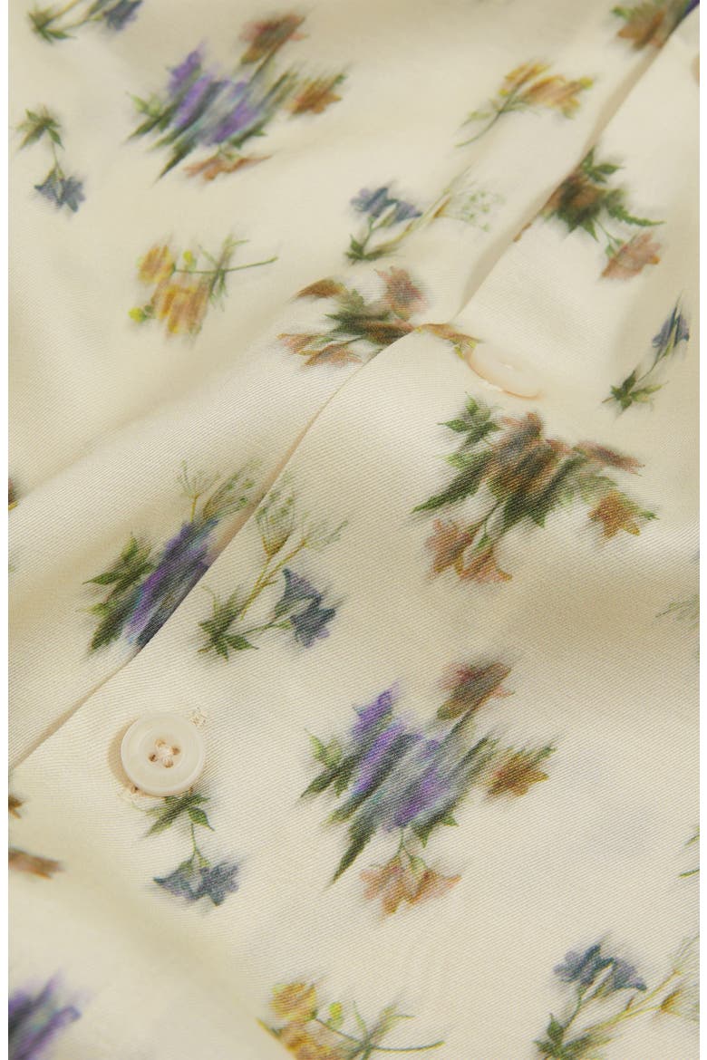 Fade Floral Camp Shirt, Alternate, color, OFF WHITE