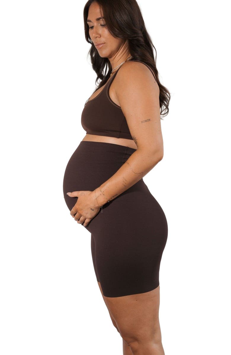 Vitality Cloud II Maternity Rider Short, Alternate, color, Espresso