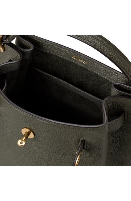Mulberry Leather Islington Bucket Bag In Black