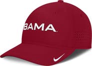 Nike Men's Nike Crimson Alabama Crimson Tide Gameday Aerobill Swooshflex Dri-FIT Hat