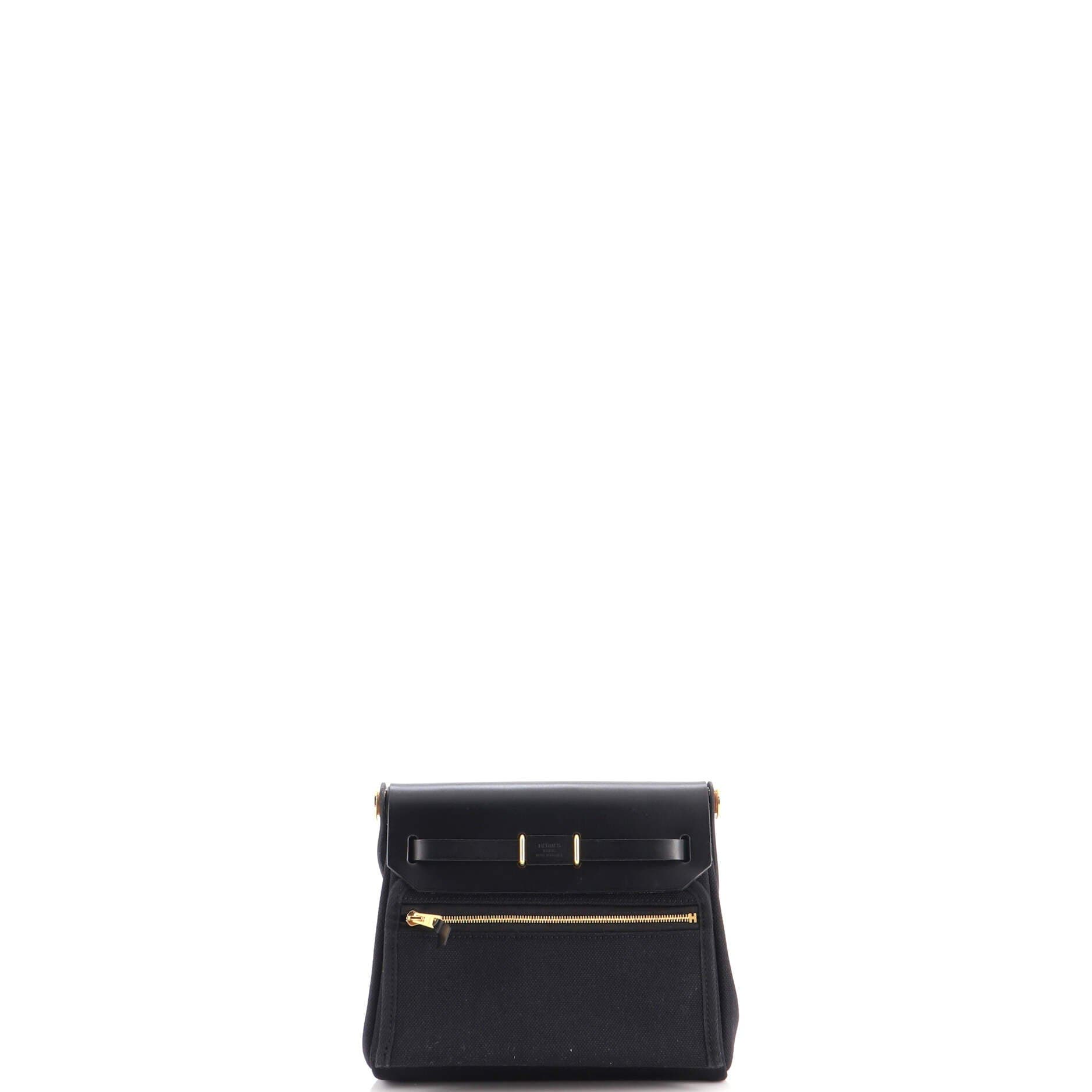 Herbag Zip Toile and Leather 20, Alternate, color, Blue