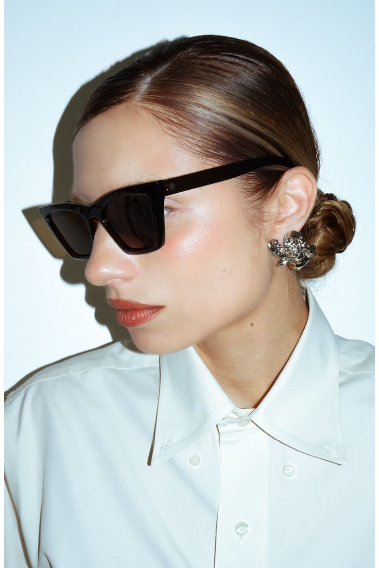 Van Saint Sunglasses, Alternate, color, Chocolate