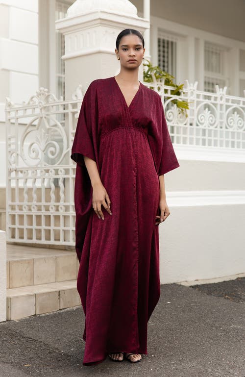 Diarrablu Naim Dress In Burgundy